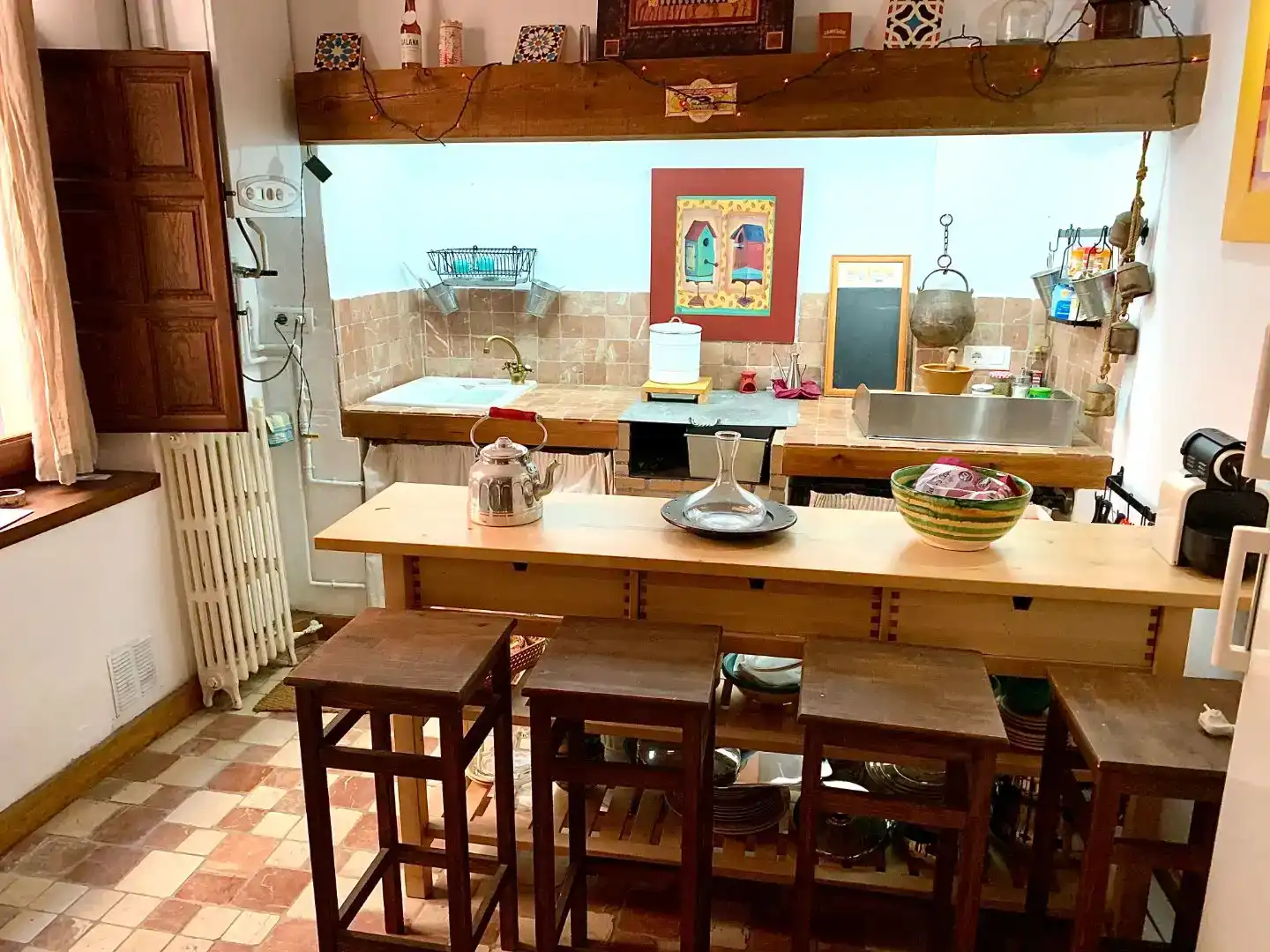 Cuina de Casa adosada en venda en Onil amb Balcó
