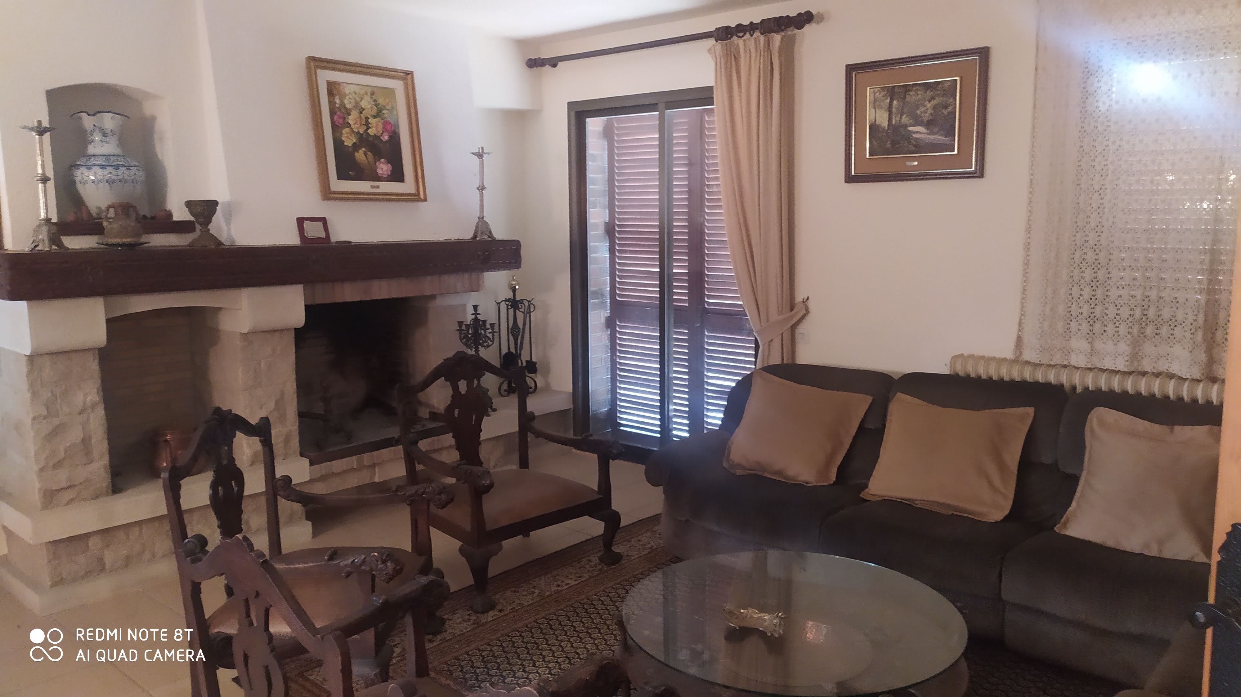 Sala d'estar de Finca rústica en venda en Alpicat amb Calefacció, Parquet i Terrassa