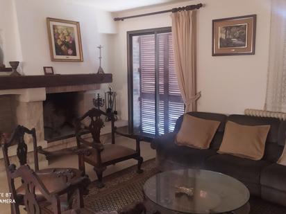 Living room of Country house for sale in Alpicat  with Heating, Parquet flooring and Terrace