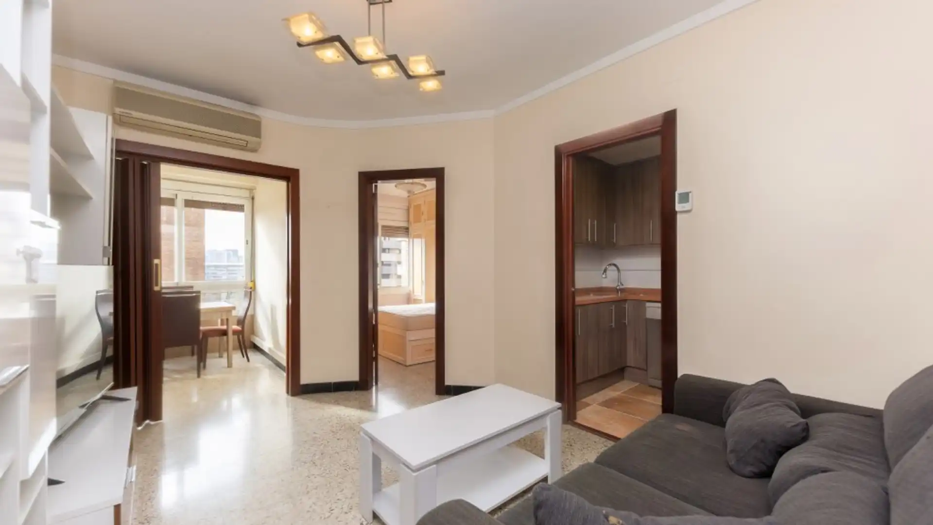 Sala de estar de Piso en venta en  Barcelona Capital