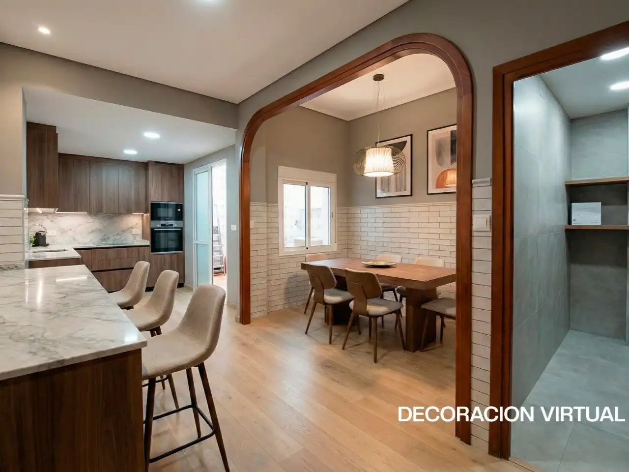 Comedor de Piso en venta en La Pobla de Vallbona con Aire acondicionado, Calefacción y Jardín privado