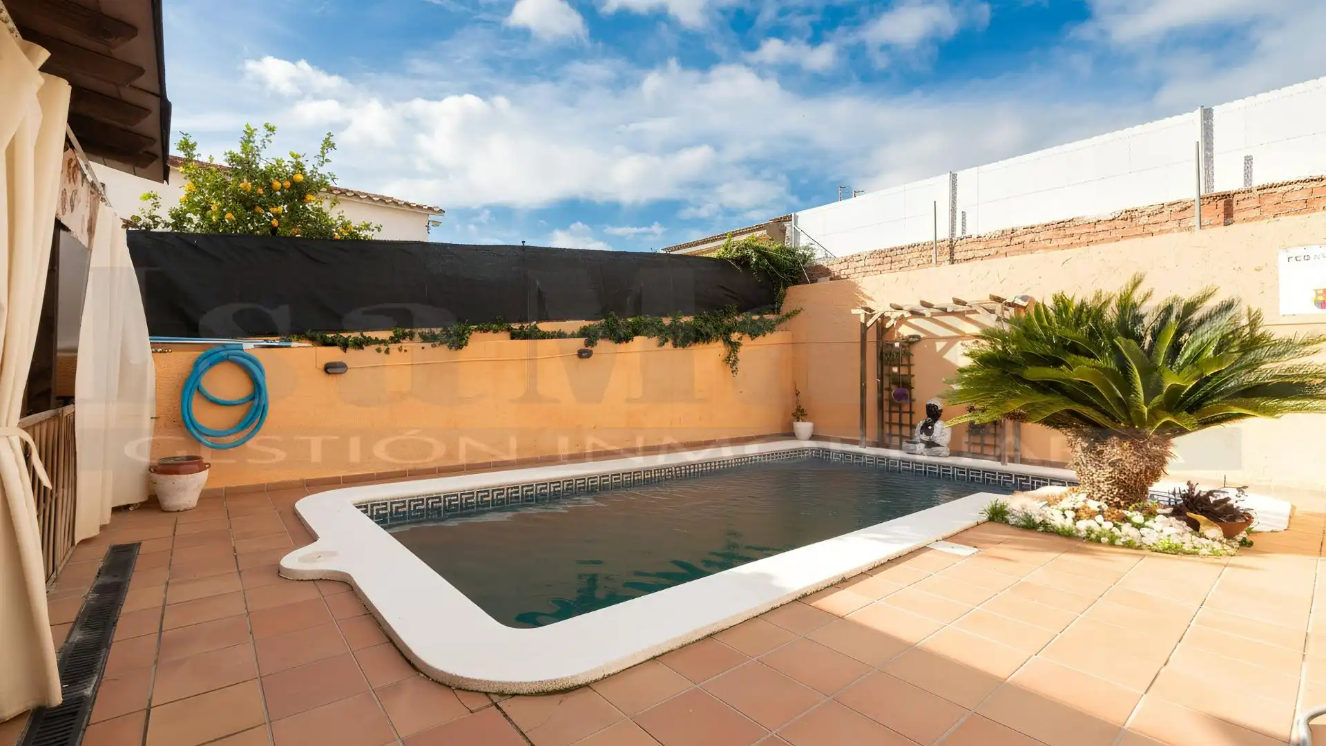 Swimming pool of Single-family semi-detached for sale in Calafell  with Private garden and Swimming Pool