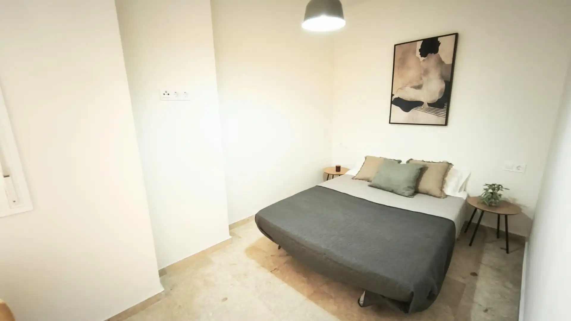 Bedroom of Flat for sale in Málaga