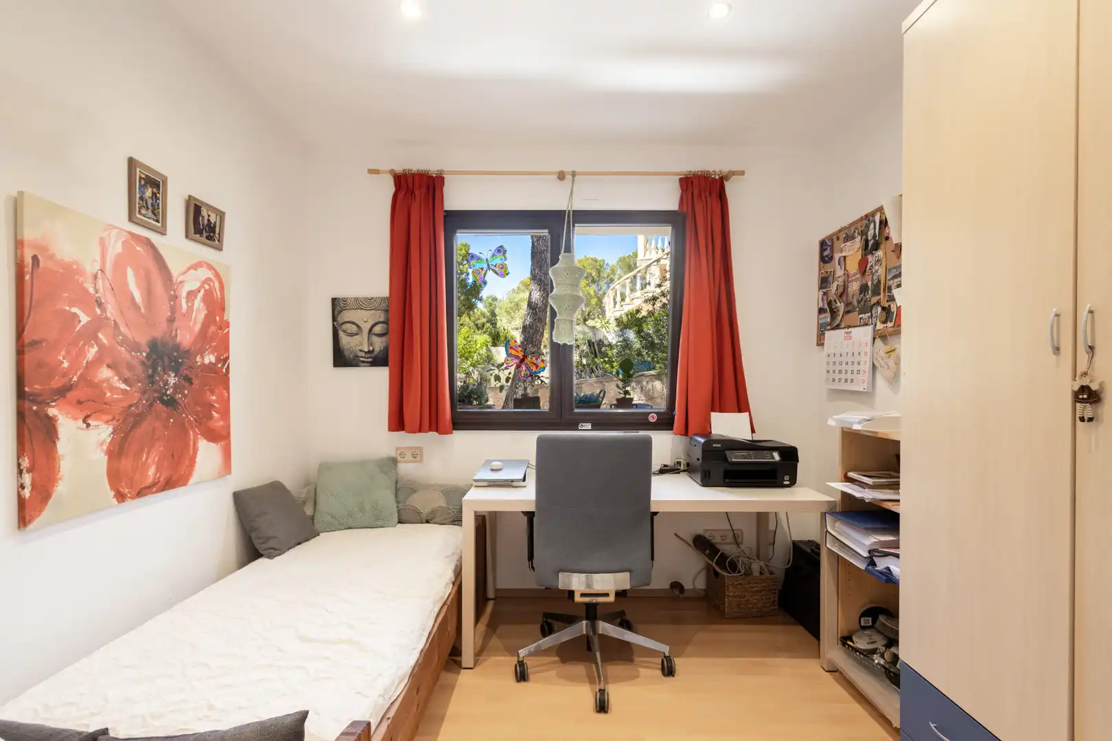 Dormitori de Casa o xalet en venda en Calvià amb Aire condicionat, Jardí privat i Terrassa