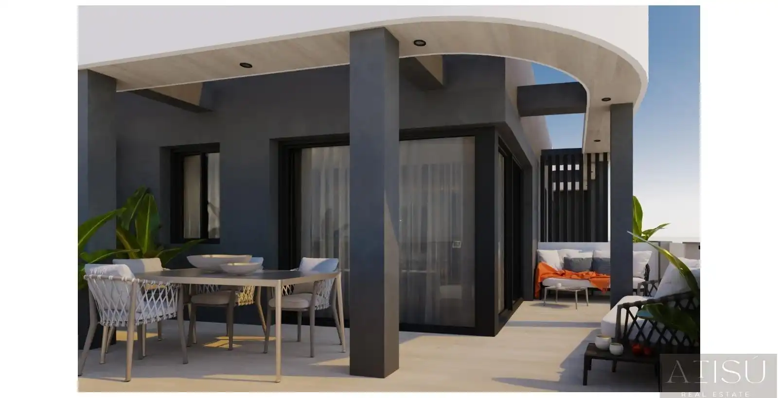Terraza de Ático en venta en Torrevieja con Piscina