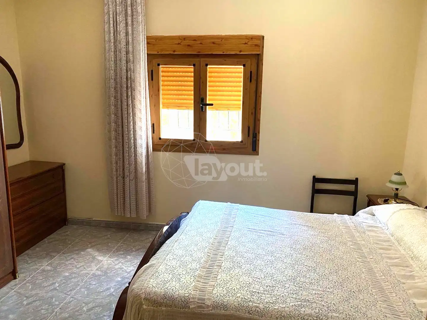 Bedroom of Houses for sale in Valencia de Alcántara  with Air Conditioner, Terrace and Storage room