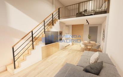 Living room of Flat for sale in  Madrid Capital  with Air Conditioner and Heating