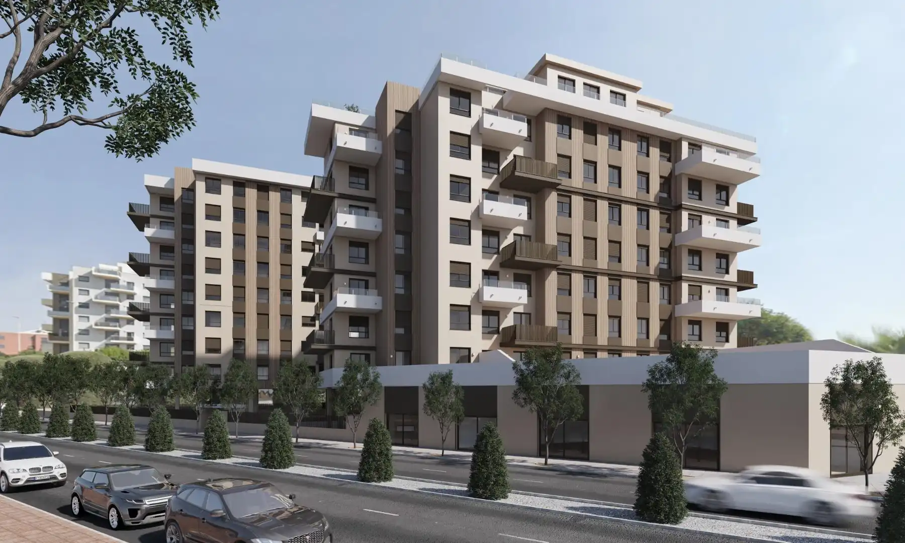 Vista exterior de Piso en venta en Castellón de la Plana / Castelló de la Plana con Aire acondicionado, Terraza y Trastero