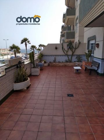 Terrace of Flat for sale in  Almería Capital  with Air Conditioner, Terrace and Community pool