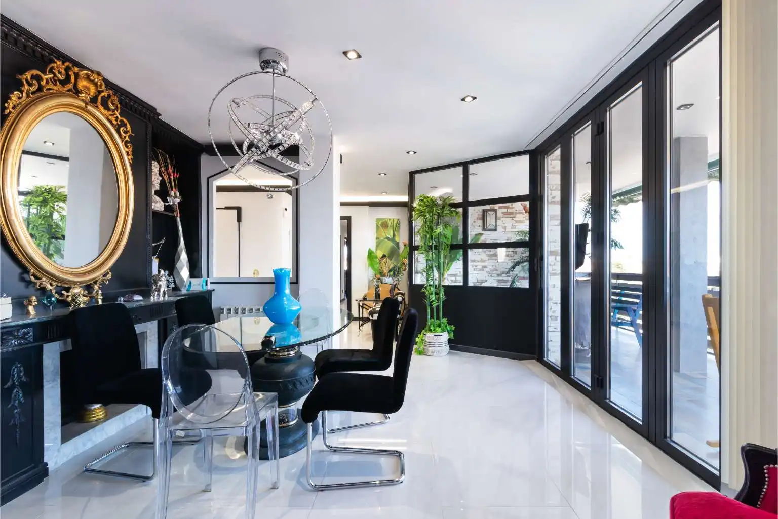 Dining room of Attic for sale in Madrid  with Heating, Terrace and Storage room