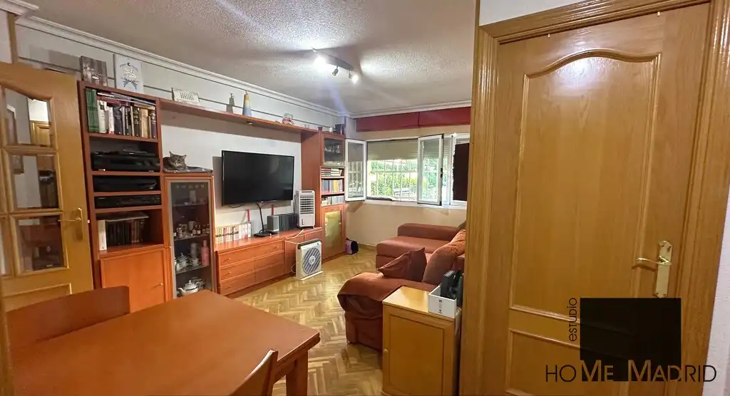 Wohnzimmer von Wohnung zum Verkauf in Madrid mit Heizung und Parkett