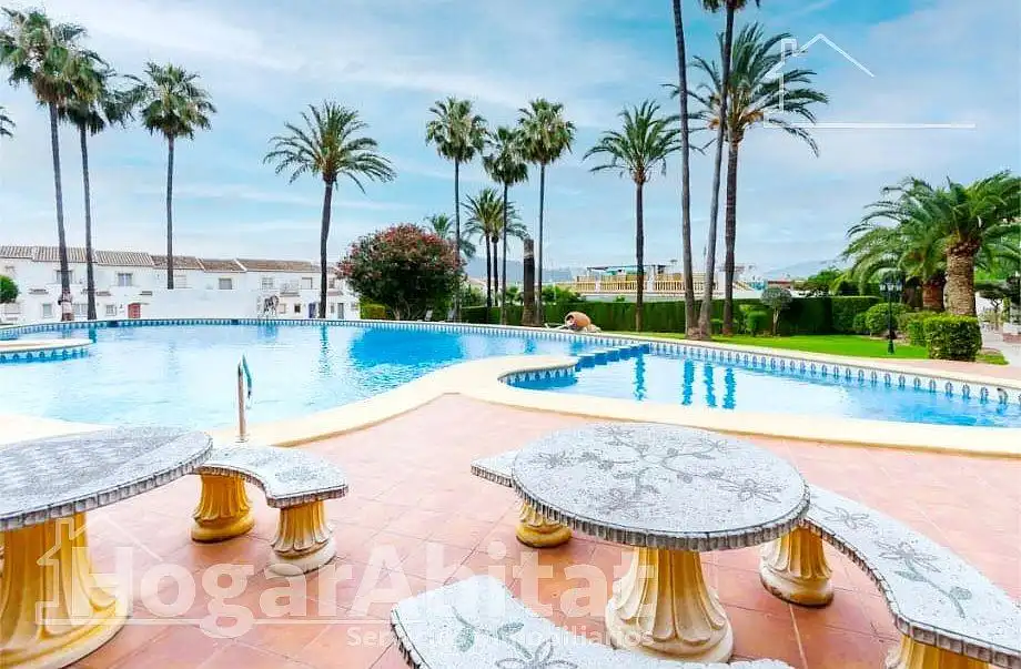 Jardí de Casa adosada en venda en Pedreguer amb Aire condicionat, Jardí privat i Terrassa