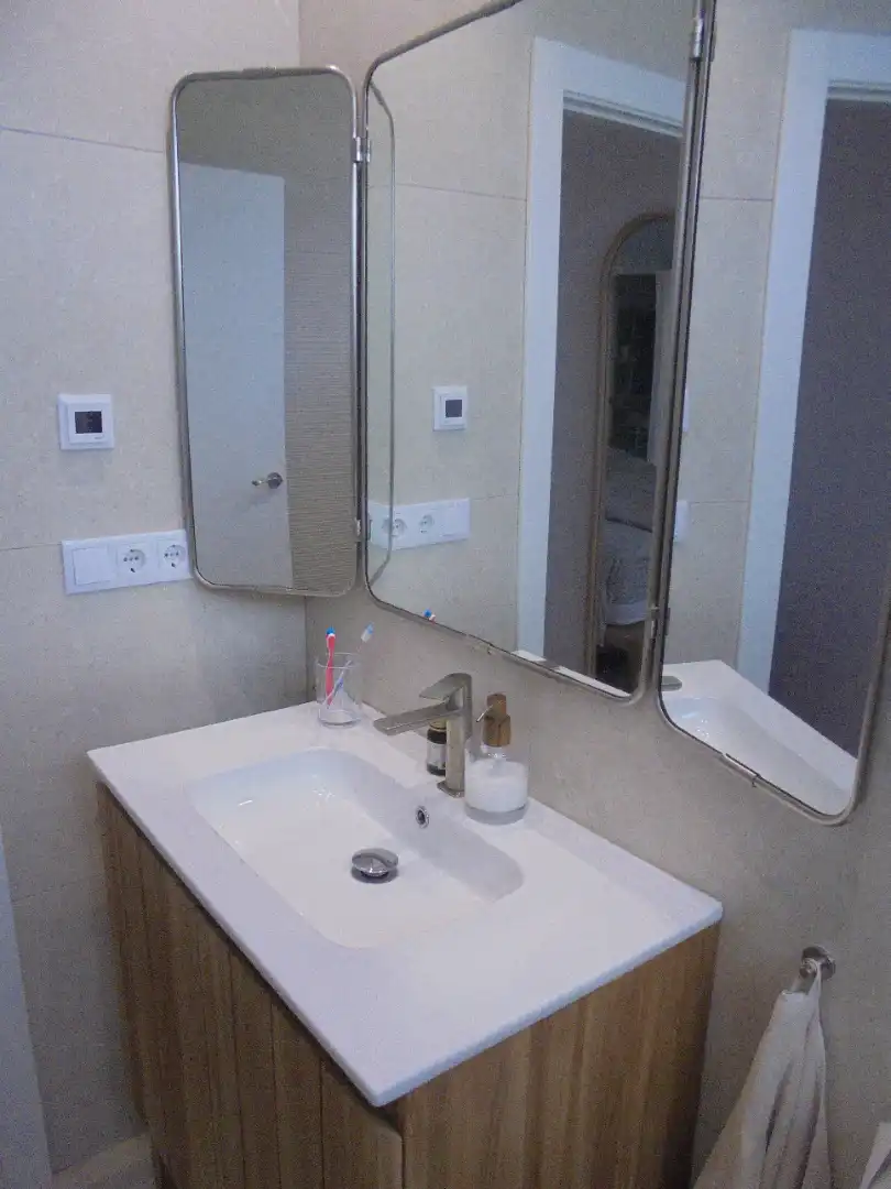 Badezimmer von Wohnungen zur Miete in Oropesa del Mar / Orpesa mit Terrasse, Möbliert und Ofen