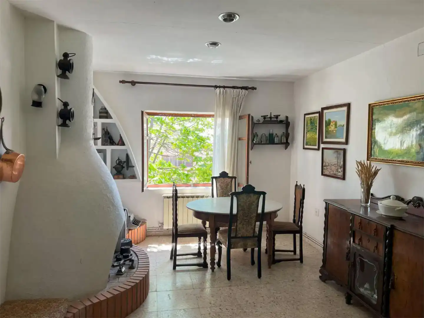 Dining room of Flat for sale in Camporrobles  with Private garden, Storage room and Furnished