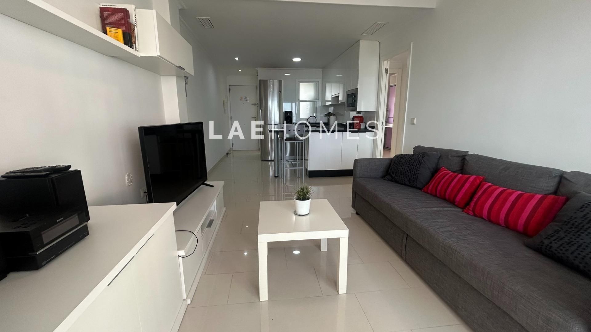 Living room of Flat to rent in Elche / Elx  with Private garden, Terrace and Furnished