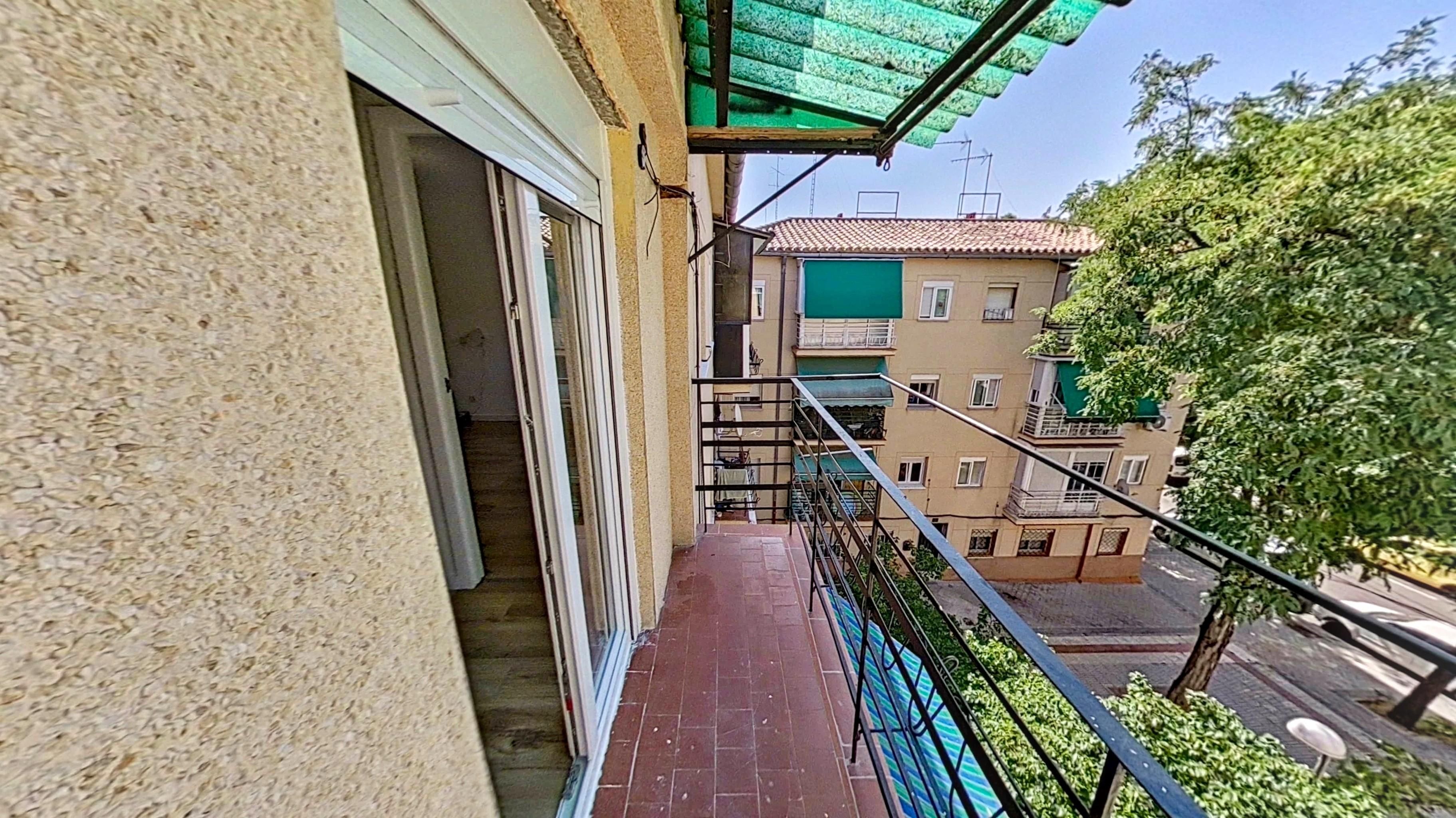 Balcony of Flat to rent in  Madrid Capital  with Oven and Pets allowed