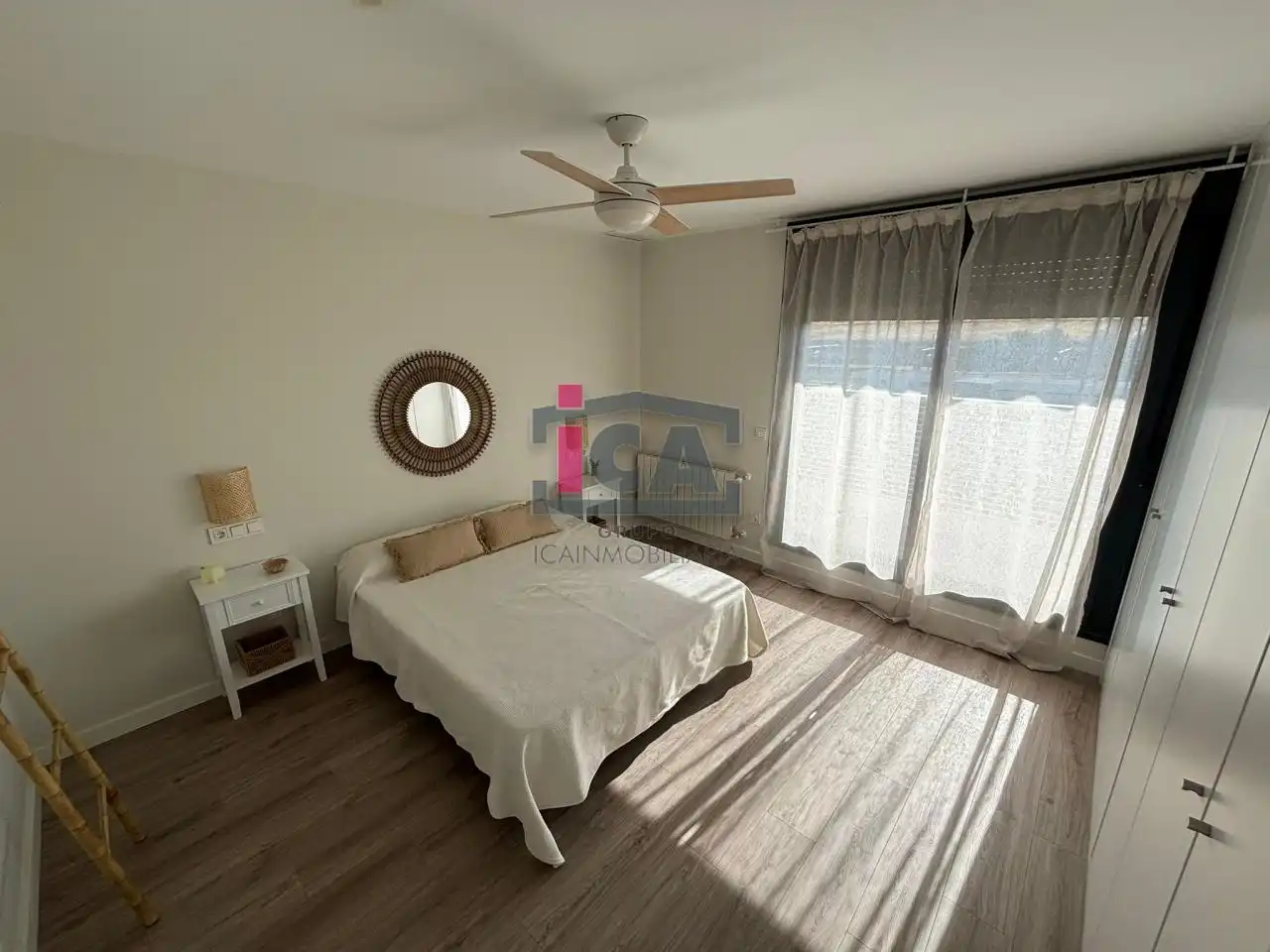 Bedroom of Apartments for rent in Cáceres  with Air Conditioner, Heating and Terrace