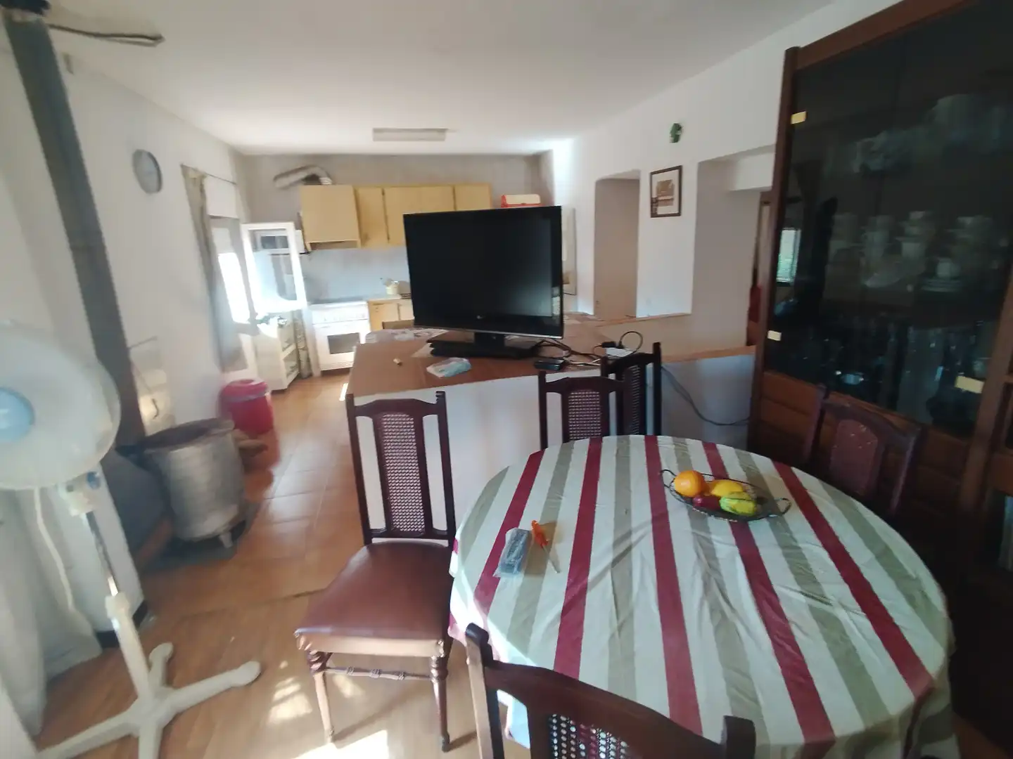 Cuina de Casa o xalet en venda en Ballobar amb Moblat i Forn