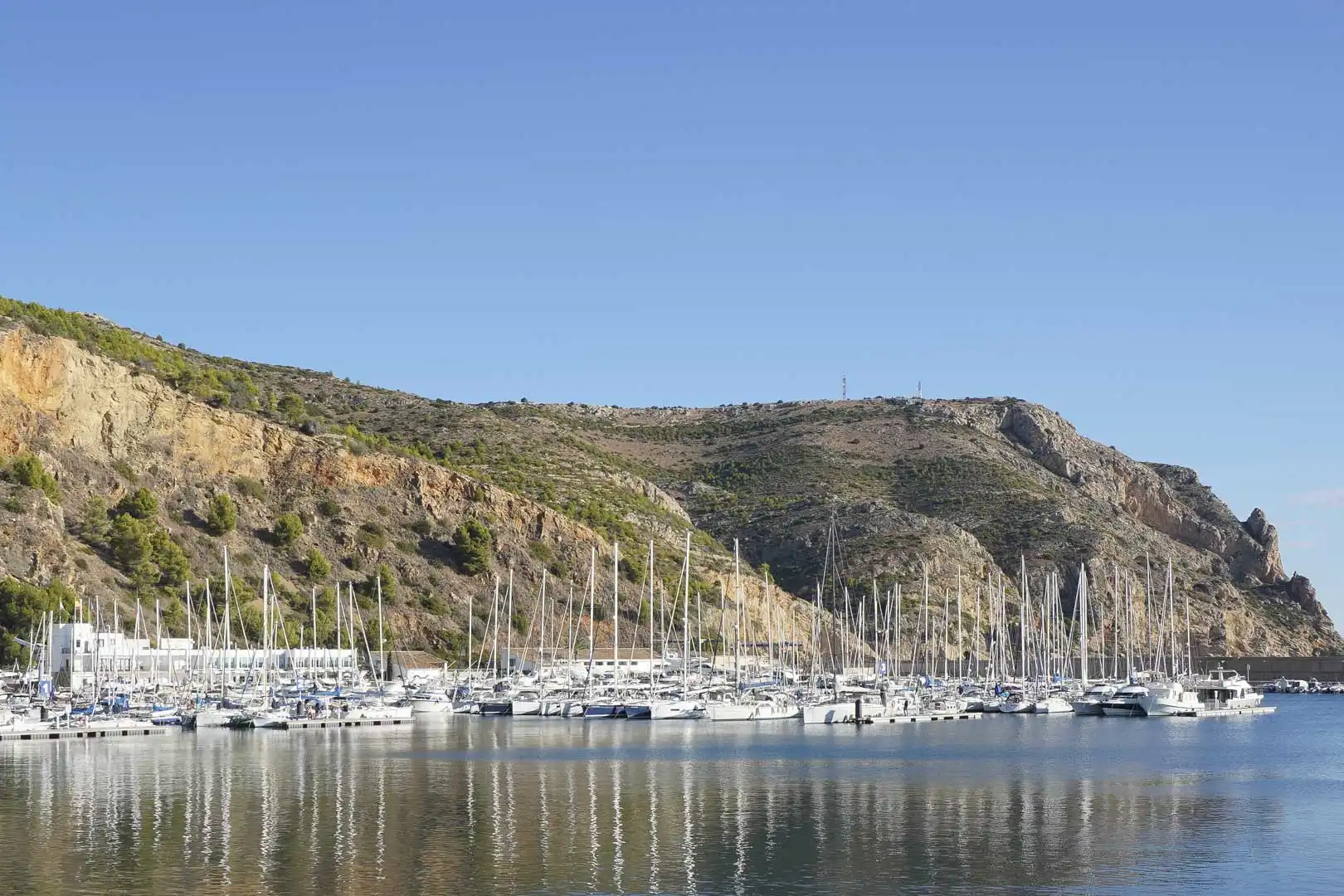 Vista exterior de Casa o xalet en venda en Jávea / Xàbia amb Calefacció i Piscina