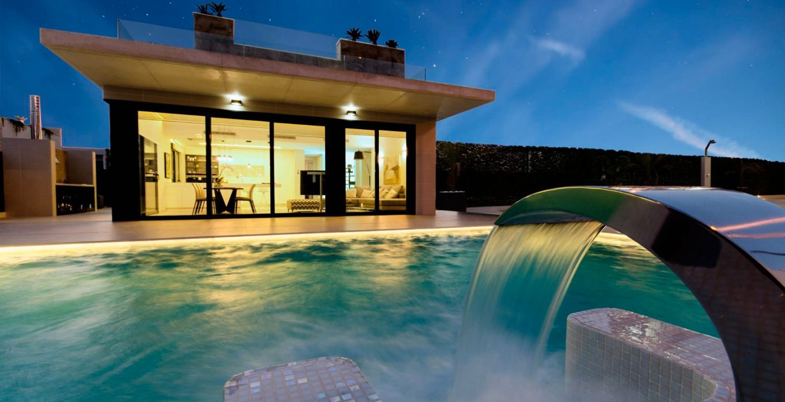 Swimming pool of House or chalet for sale in Orihuela  with Air Conditioner, Heating and Private garden