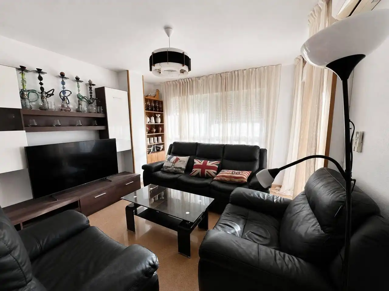 Sala de estar de Apartamento en venta en Alicante / Alacant con Aire acondicionado, Calefacción y Trastero