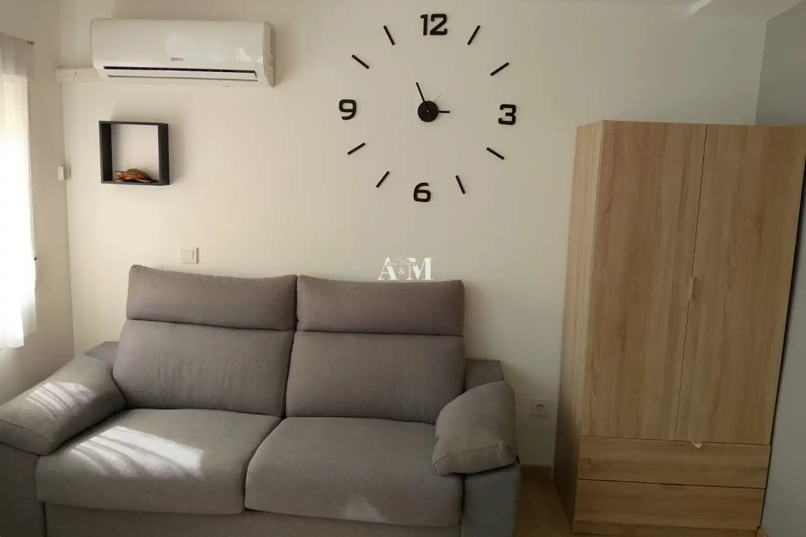 Sala d'estar de Estudi de lloguer en Playa del Cura