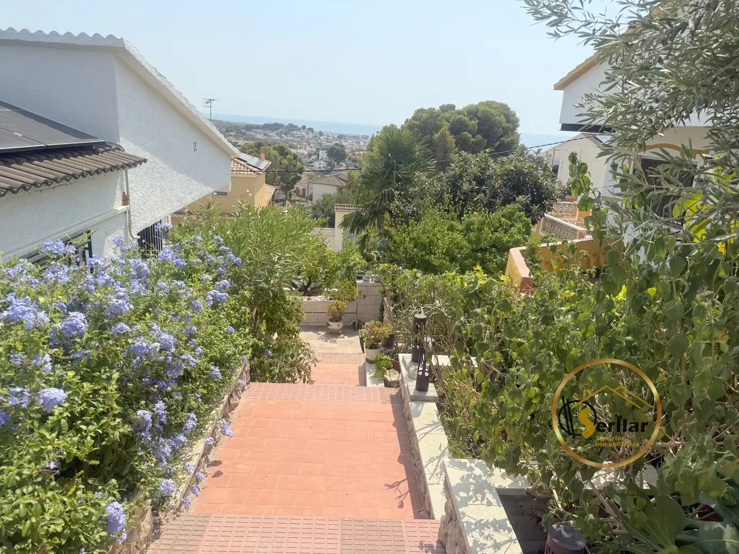 Außenansicht von Haus oder Chalet zum Verkauf in Calafell mit Klimaanlage, Heizung und Privatgarten