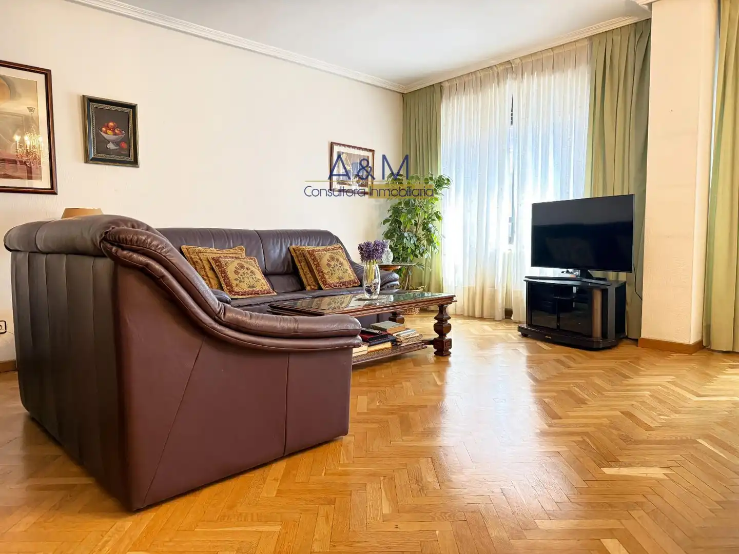 Sala d'estar de Pis en venda en Valladolid amb Aire condicionat i Calefacció