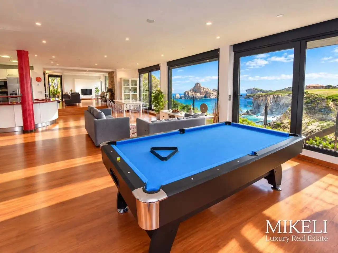 Sala de estar de Casa o chalet de alquiler en Liencres