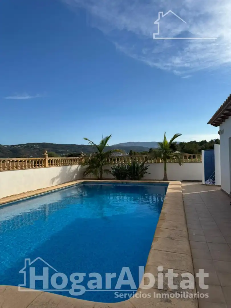 Piscina de Casa o chalet en venta en Beniarbeig con Aire acondicionado, Jardín privado y Terraza
