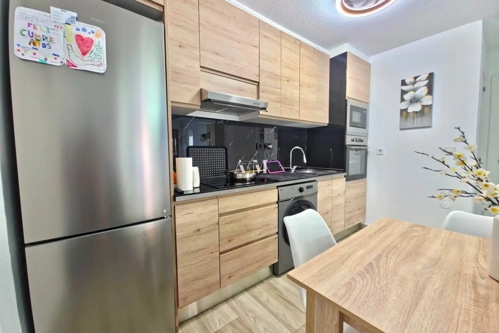 Kitchen of Flat for rent in Torrevieja  with Air Conditioner, Heating and Terrace