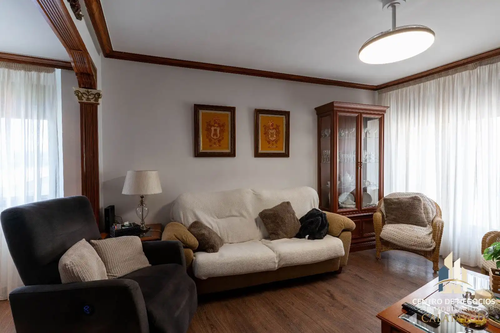 Sala d'estar de Casa o xalet en venda en Maluenda amb Aire condicionat, Calefacció i Jardí privat