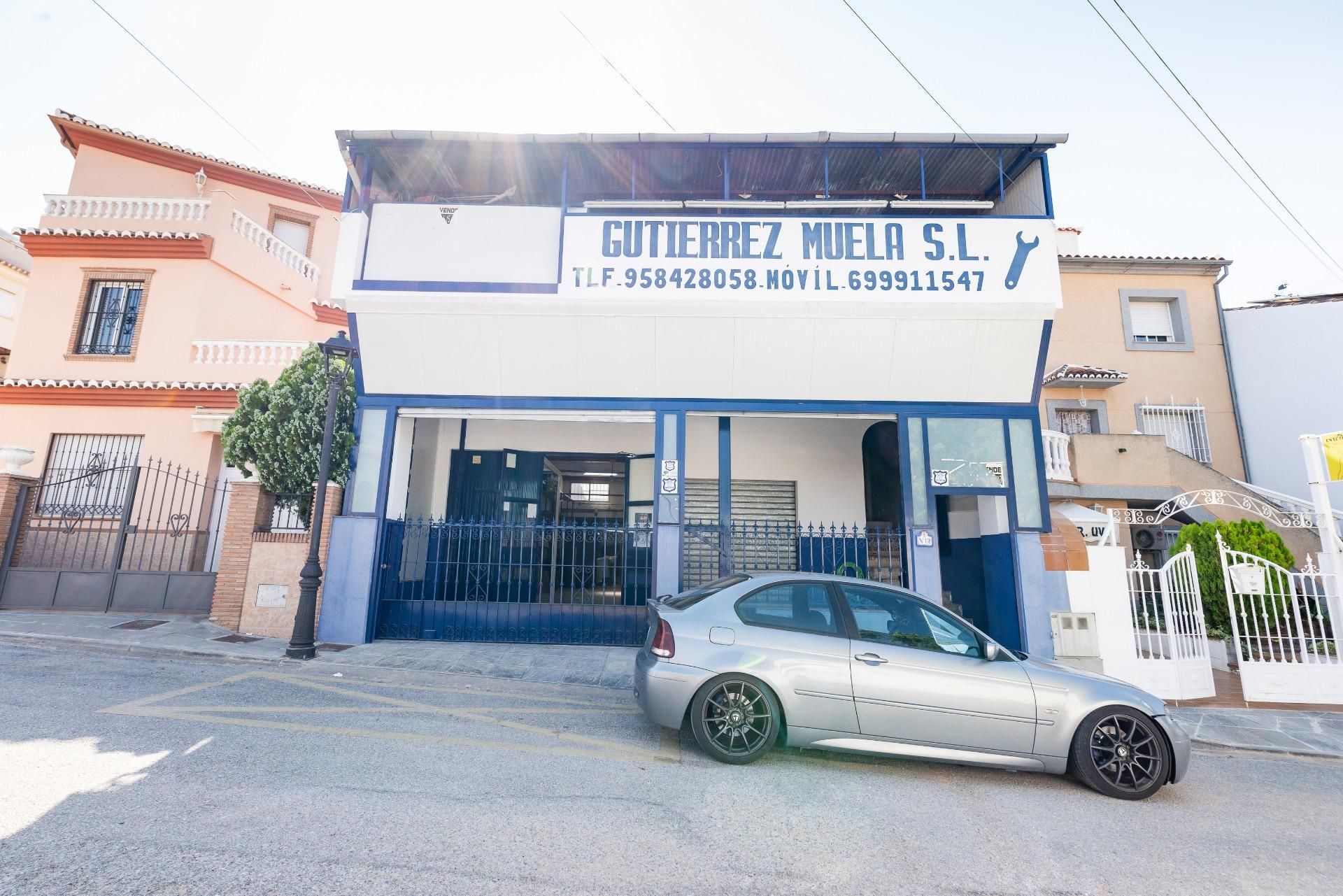 Vista exterior de Local en venda en Güevéjar