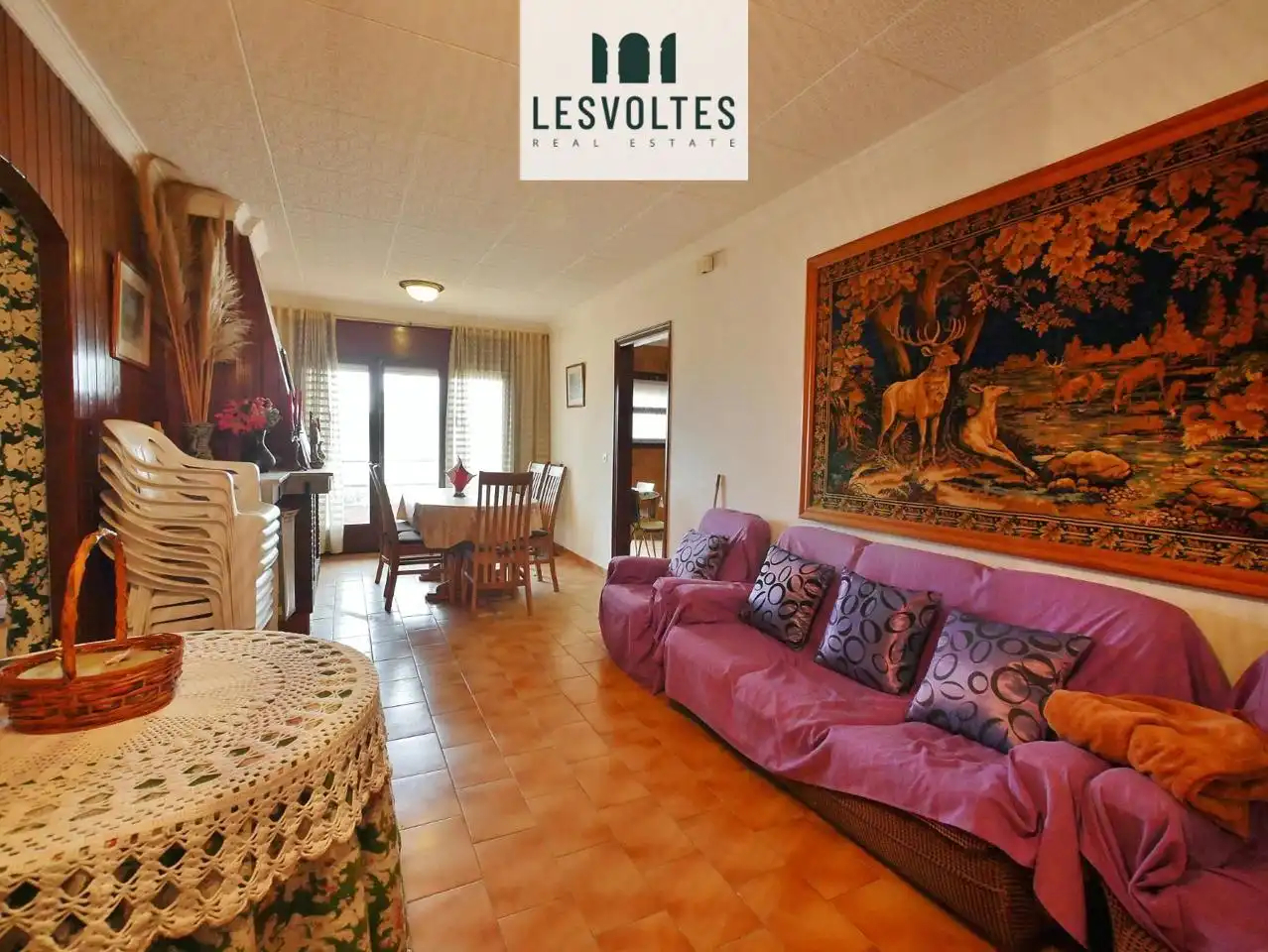 Living room of Houses for sale in Palafrugell  with Air Conditioner and Private garden