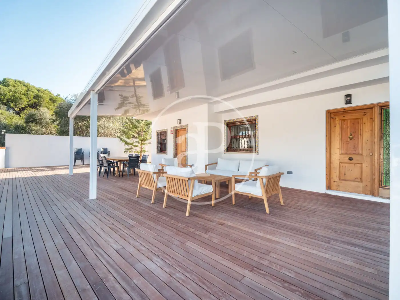 Terrassa de Casa o xalet en venda en Manises amb Aire condicionat, Calefacció i Jardí privat