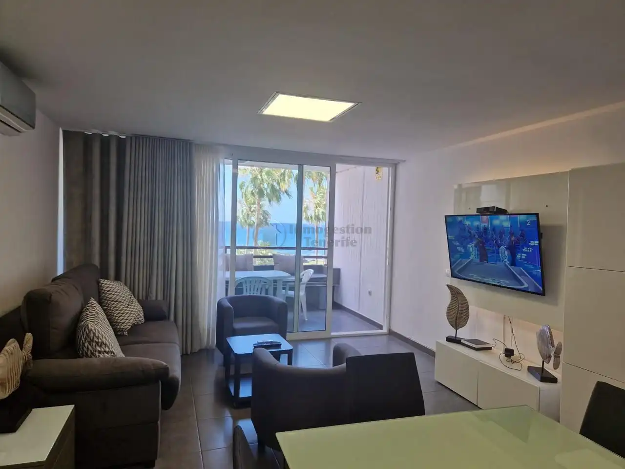 Sala de estar de Piso de alquiler en Arona con Terraza, Amueblado y Internet