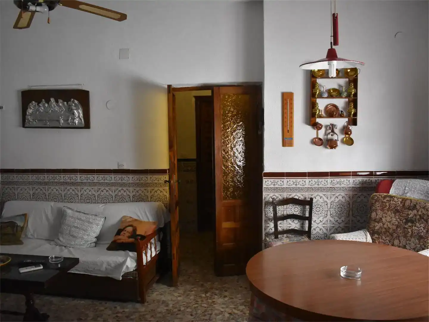 Menjador de Casa adosada en venda en Majadas amb Aire condicionat, Traster i Moblat
