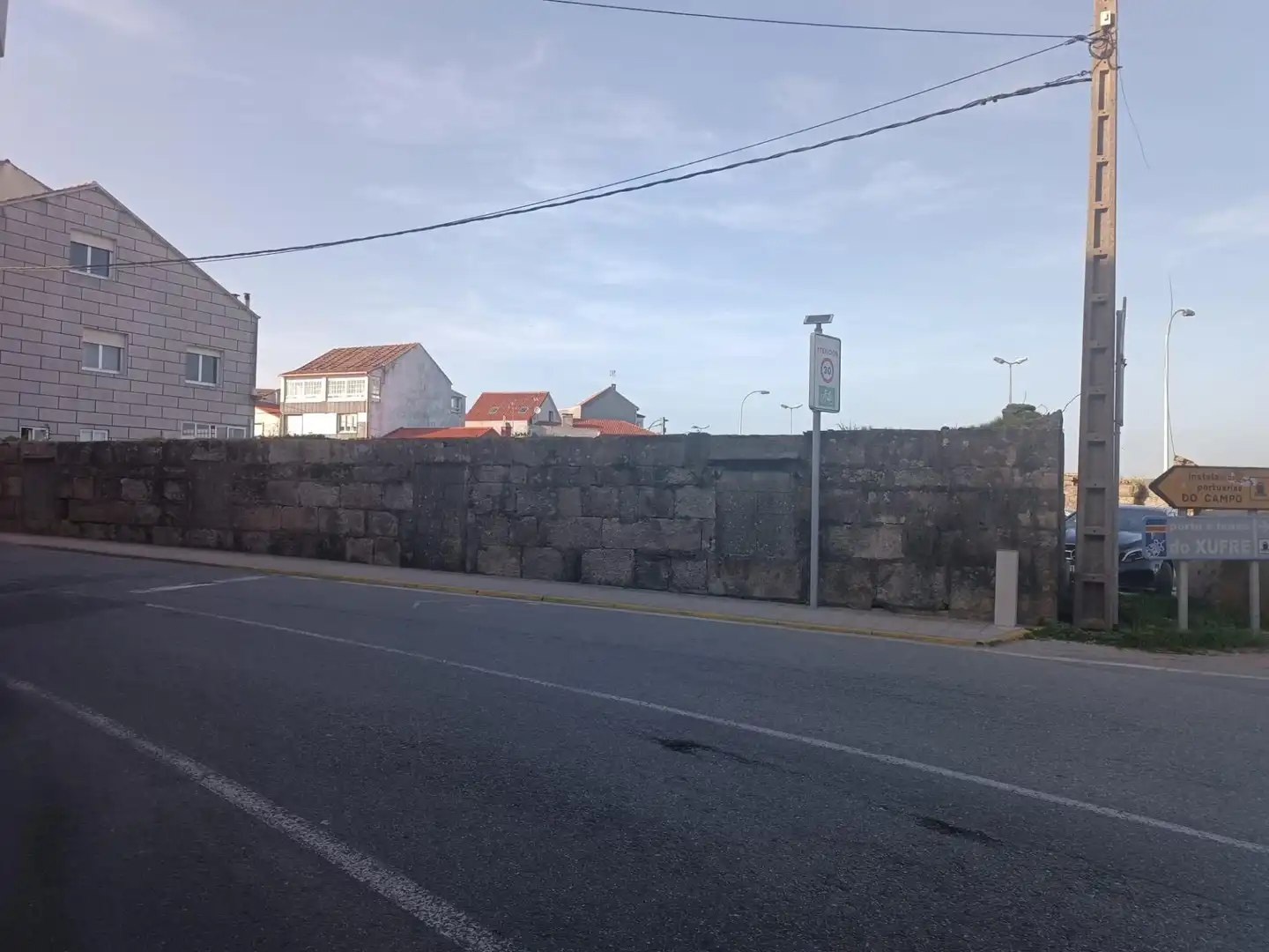 Vista exterior de Residencial en venda en A Illa de Arousa 