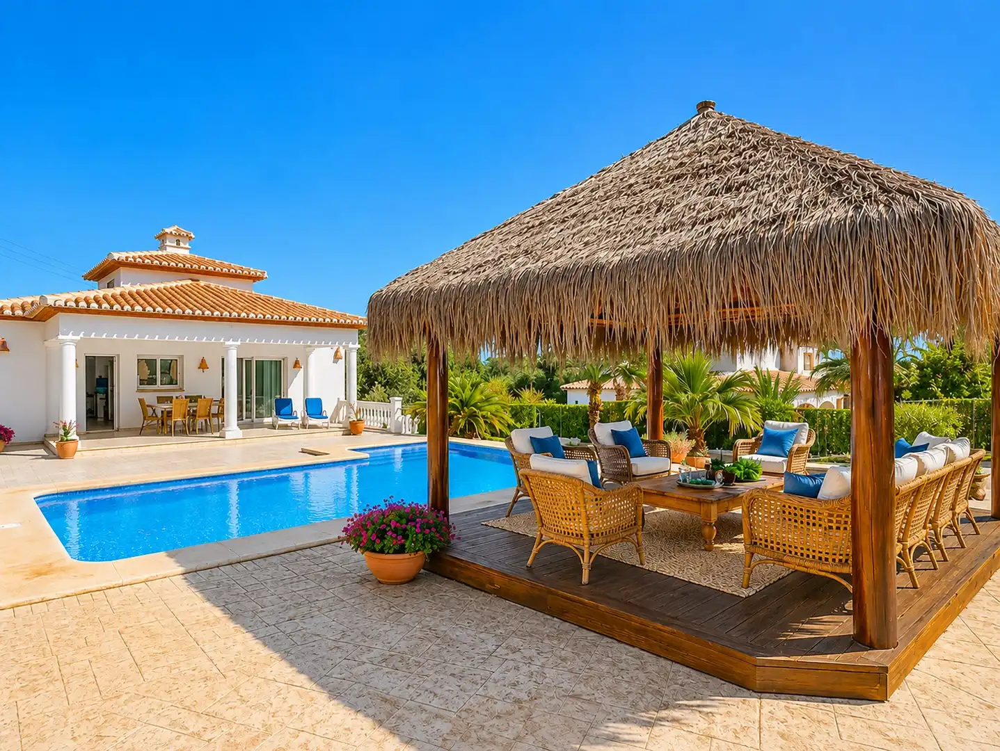 Terrassa de Casa o xalet en venda en Jávea / Xàbia amb Jardí privat
