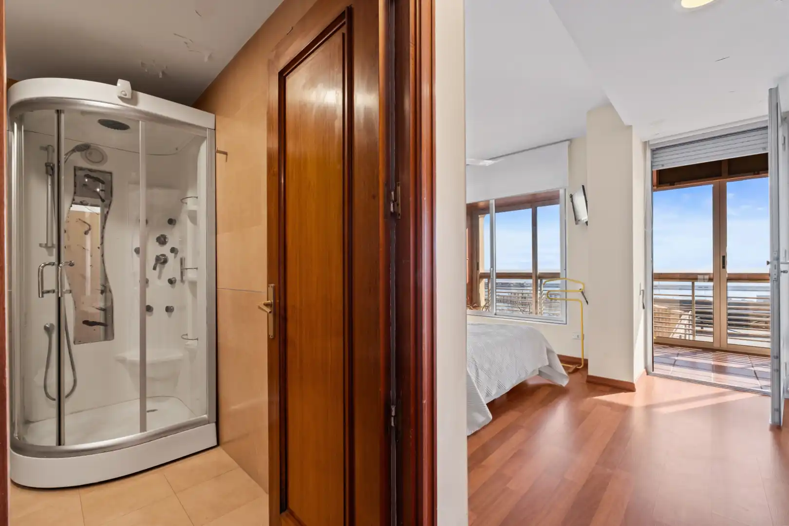 Bedroom of Flat for sale in Alicante / Alacant  with Air Conditioner, Heating and Terrace