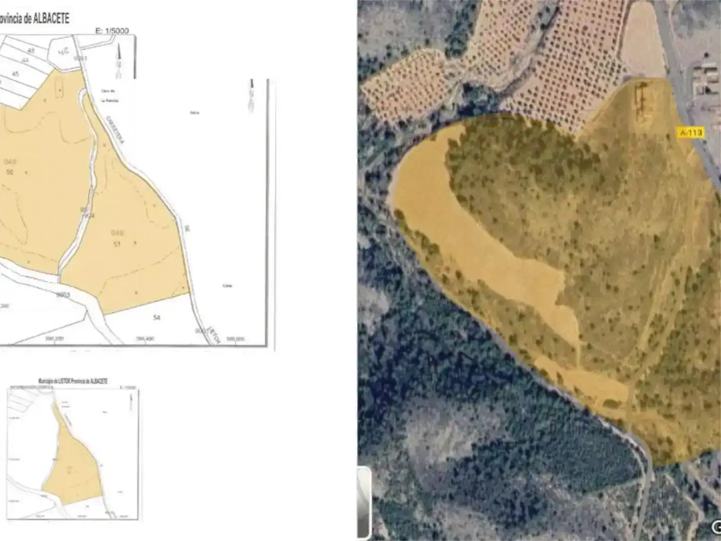 Terreno en venta en Liétor