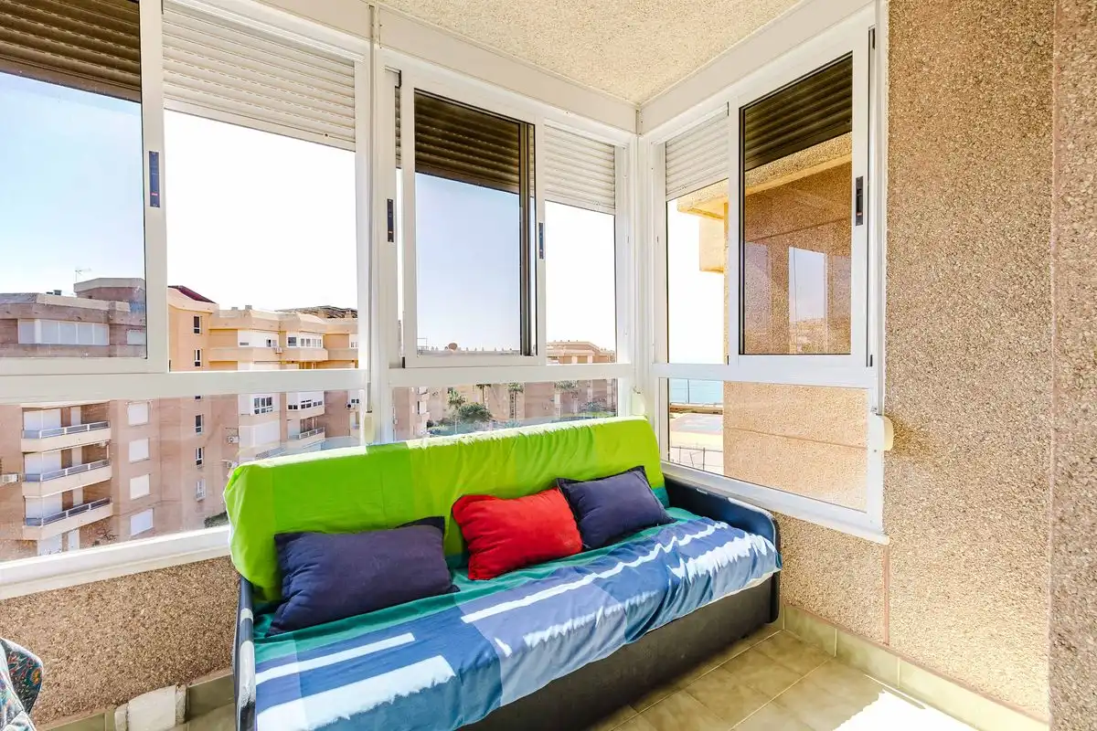 Balcony of Flat for sale in Torrox  with Air Conditioner, Heating and Private garden