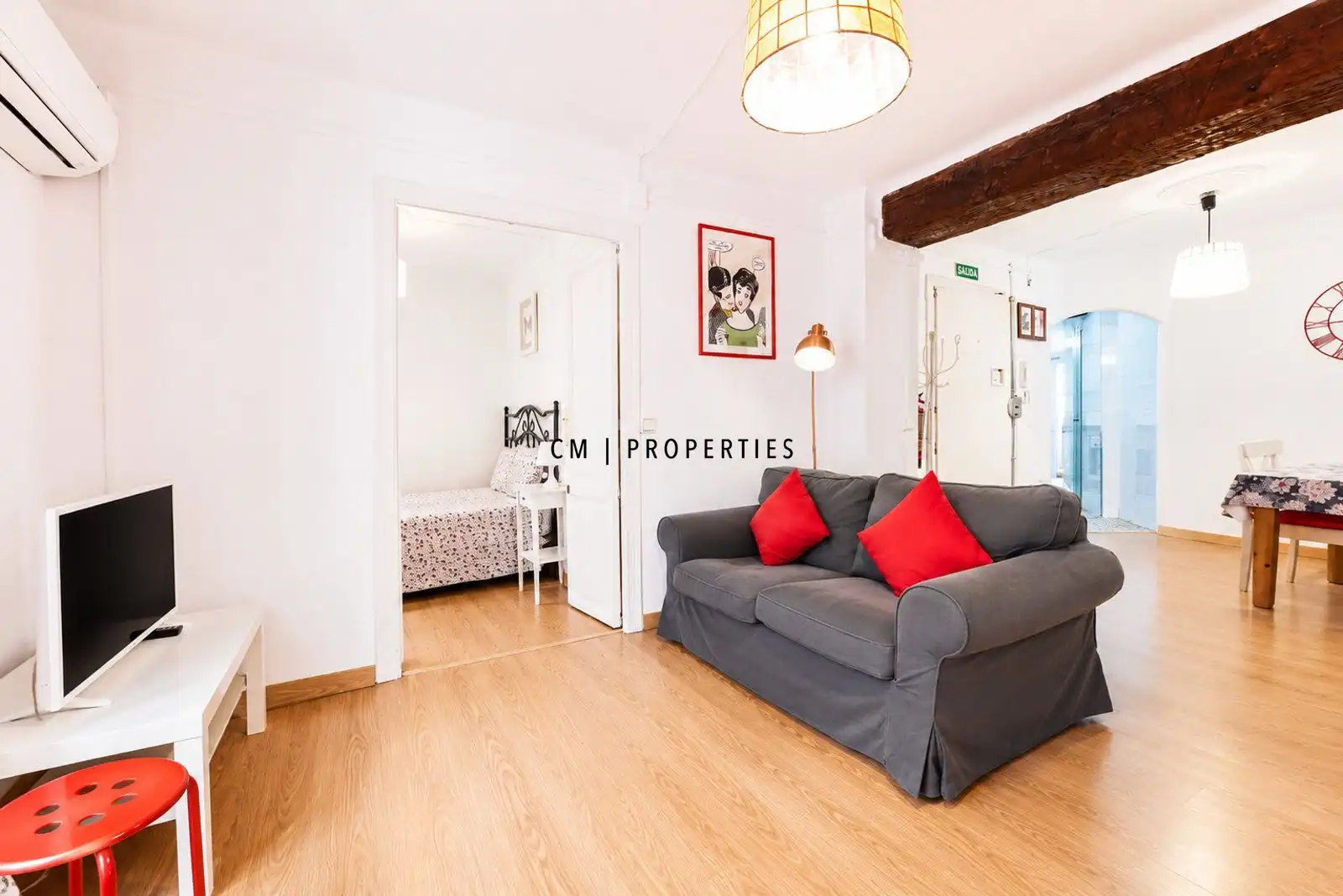 Exterior view of Flat for rent in Valencia  with Air Conditioner, Heating and Parquet flooring
