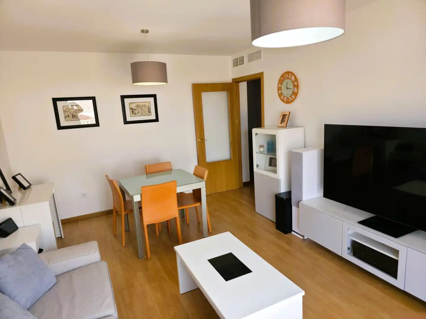 Sala de estar de Piso en venta en Aigües con Aire acondicionado, Calefacción y Terraza
