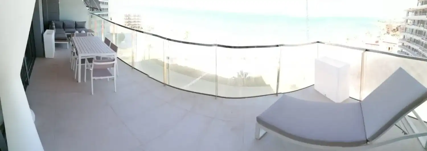 Terrace of Flat for rent in Alicante / Alacant  with Terrace, Storage room and Furnished