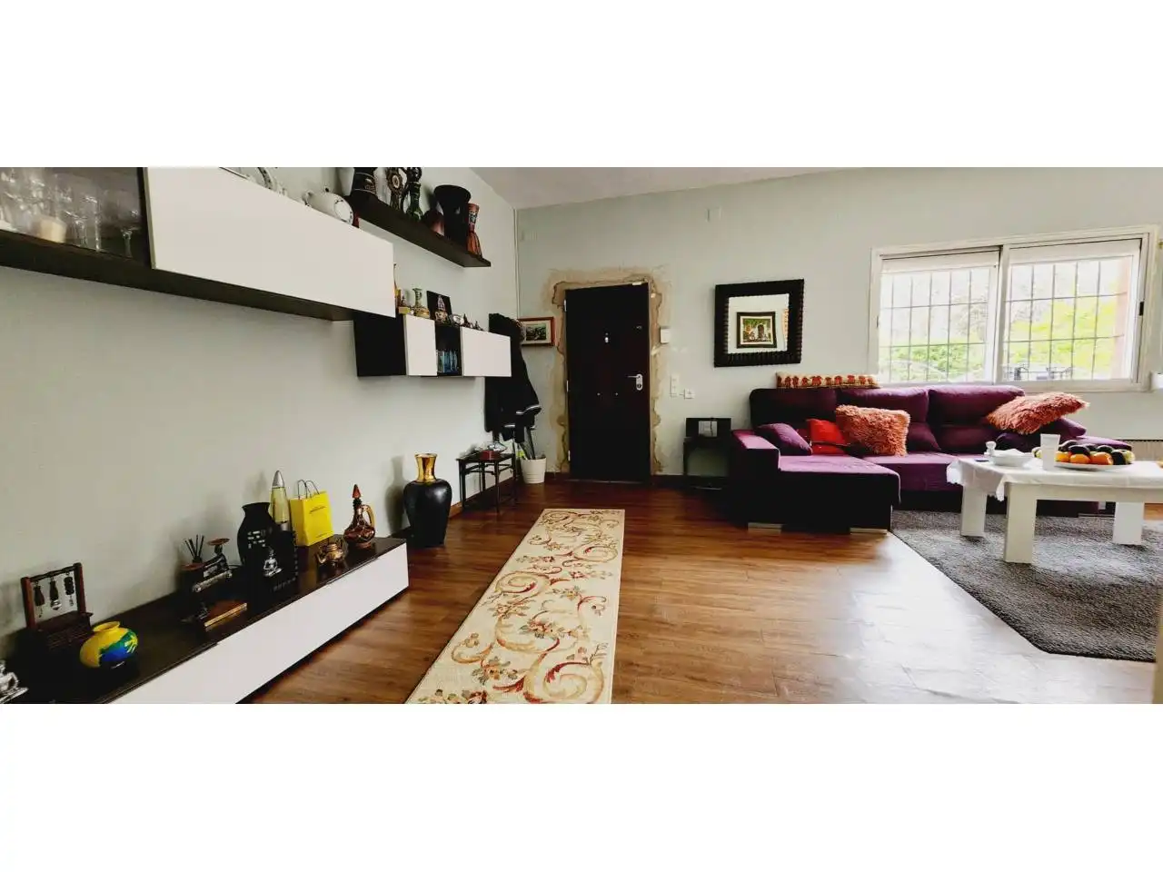 Sala de estar de Casa o chalet en venta en Rubí con Calefacción, Jardín privado y Parquet