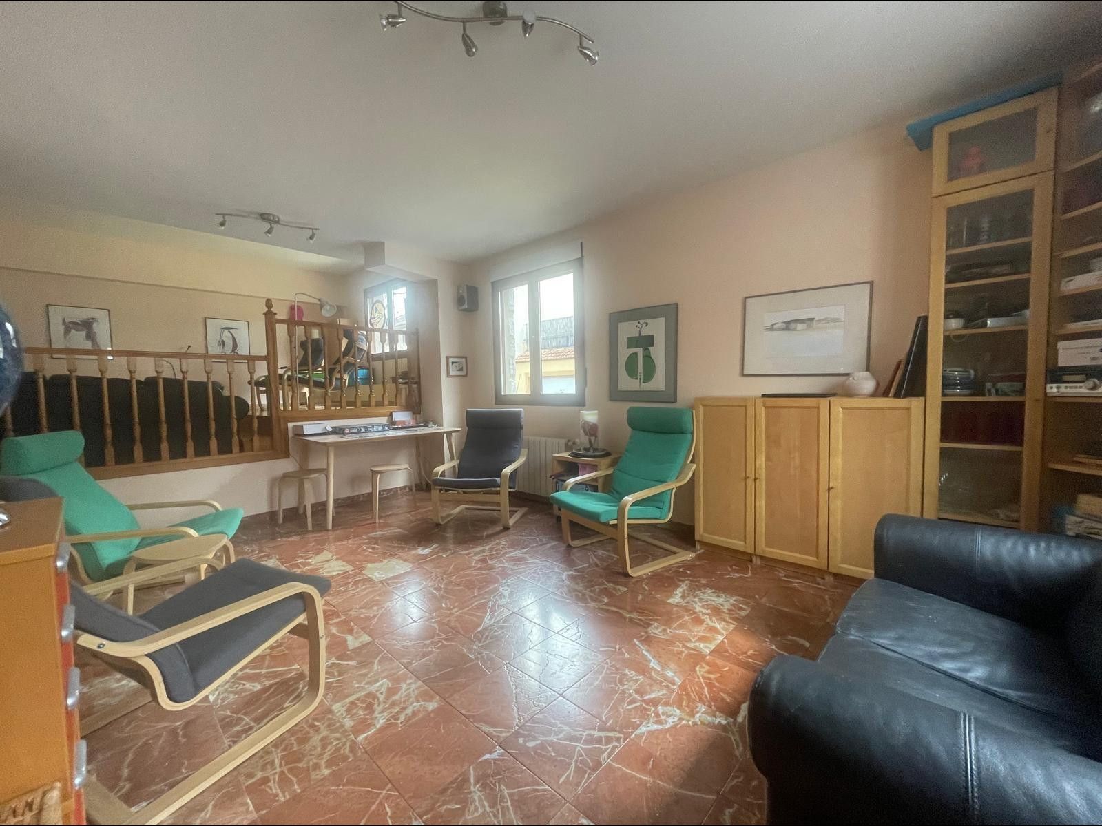Living room of Single-family semi-detached for sale in Segovia Capital  with Heating, Private garden and Terrace