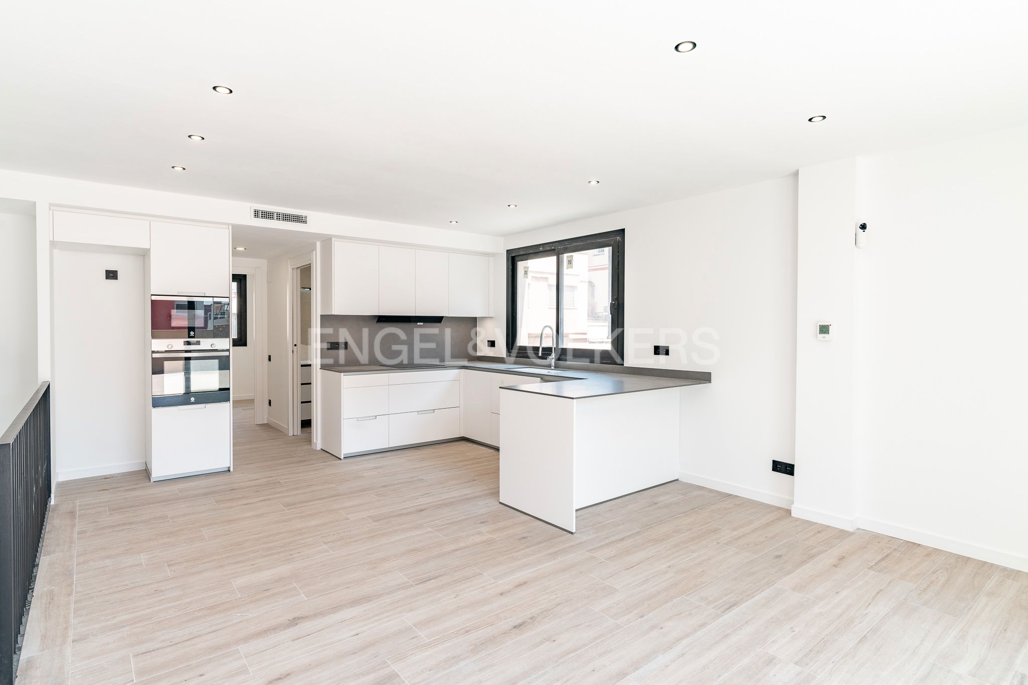 Kitchen of Duplex for sale in Mataró  with Air Conditioner, Heating and Parquet flooring