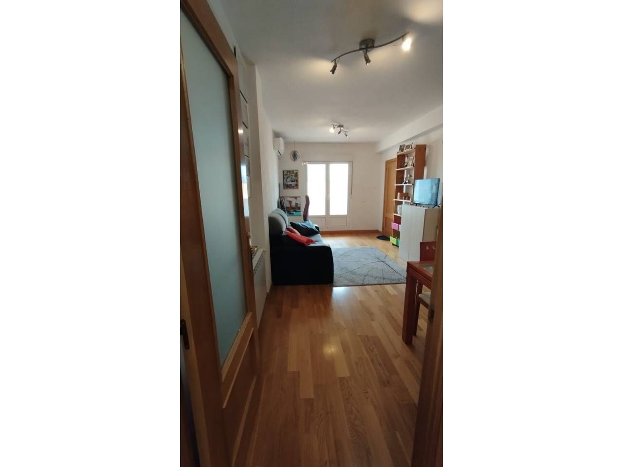 Living room of Flat for sale in Ocaña  with Heating, Parquet flooring and Terrace
