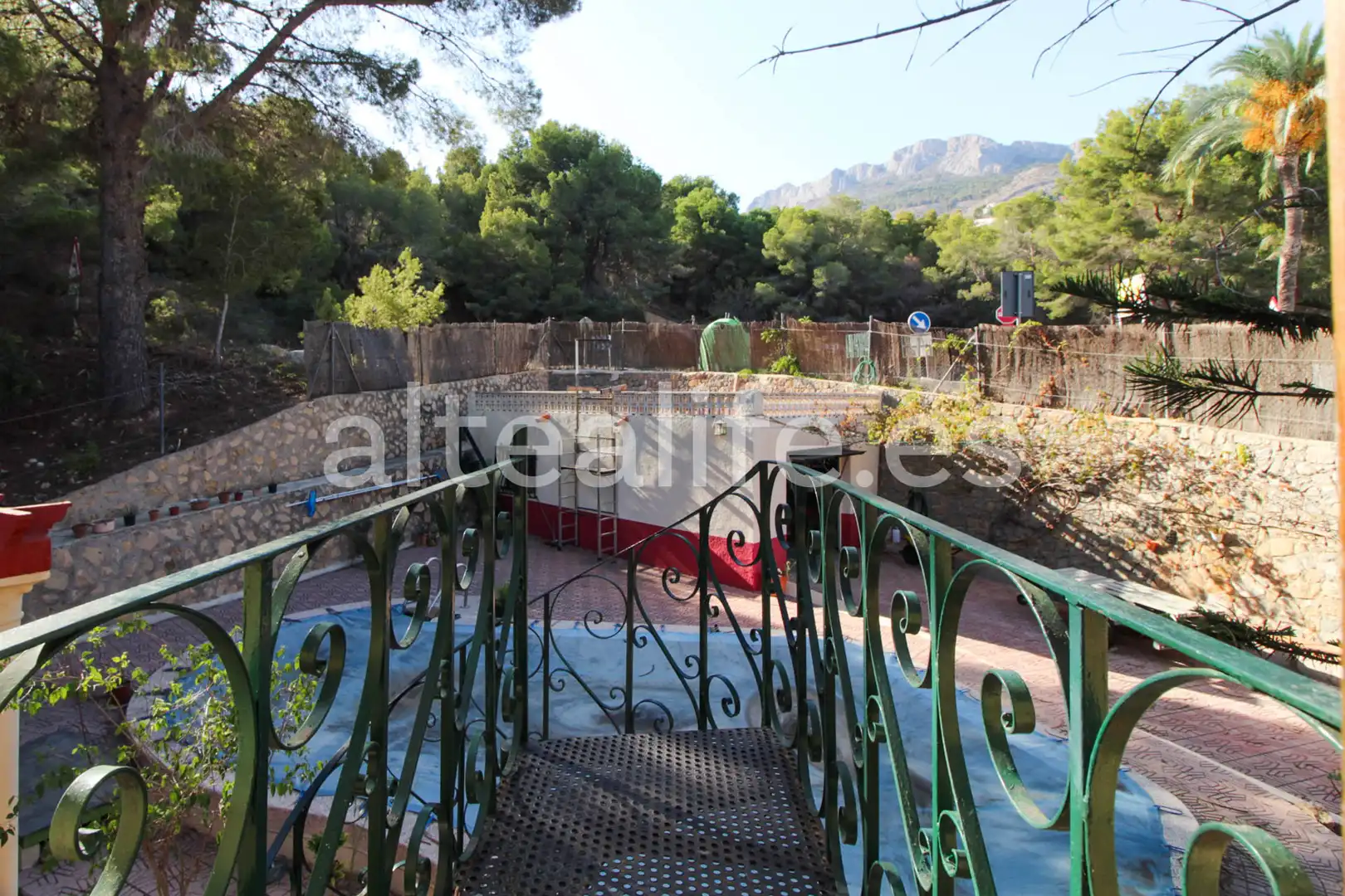 Jardín de Casa adosada en venta en Altea con Aire acondicionado, Terraza y Piscina